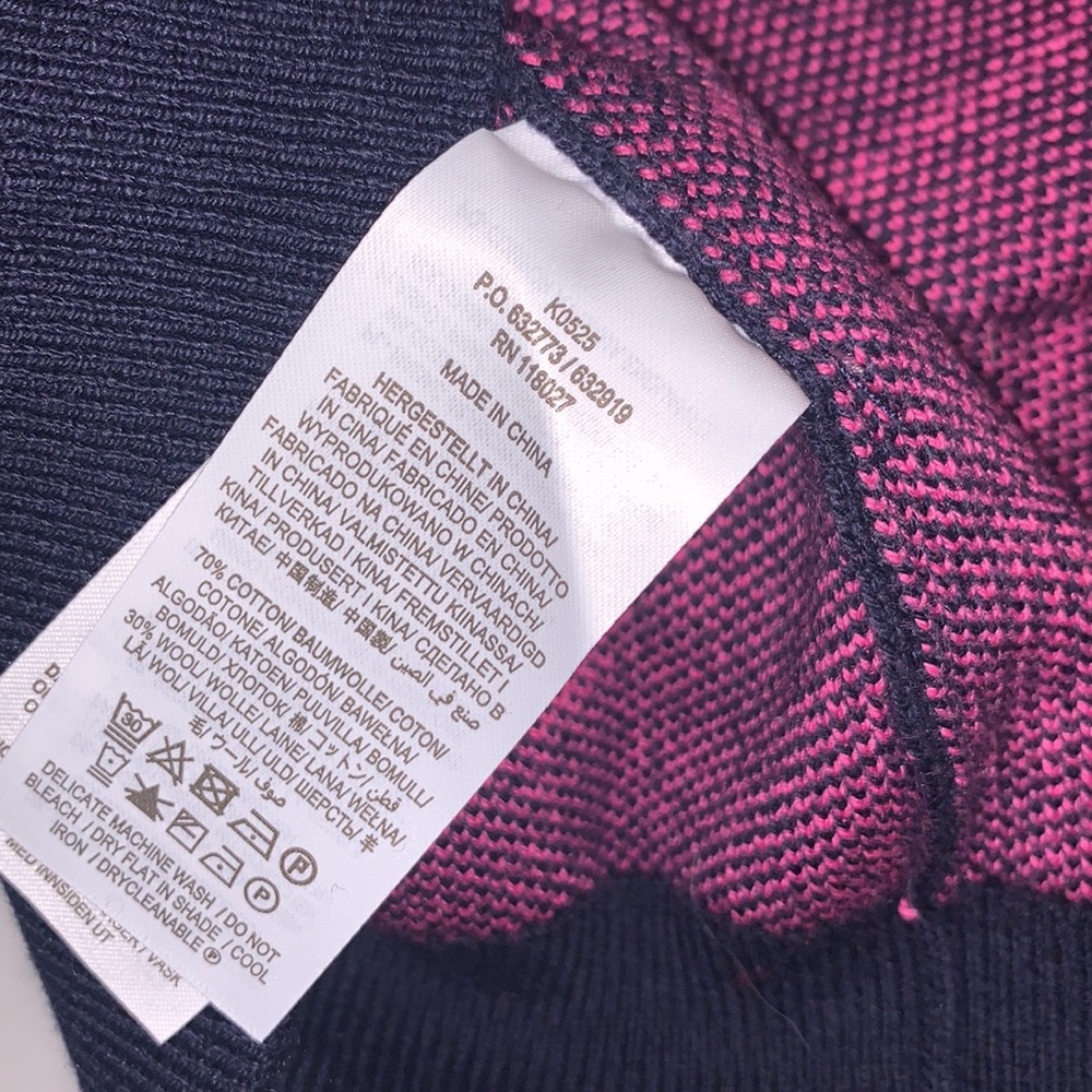 Boden Navy Sweater with Pink Dachshund Design - Picture 12 of 12